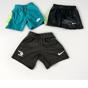 Lot Of 3 Nike Athletic Shorts Baby Toddler Size 2T